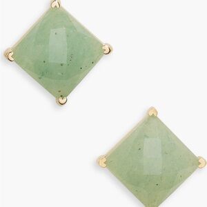 Argentina Vivo Sterling Silver Elegant Green Gemstone Earrings